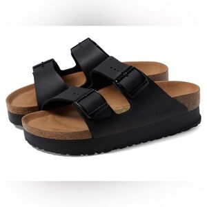 Birkenstock Papillio Black Platform 38